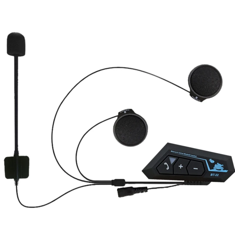 Motorcycle Bluetooth Headset Intercom Interconnection Outdoor Riding Headset Communication BT5.0 Stereo Interphone
Motorcycle Bluetooth Headset Intercom Interconnection Outdoor Riding Headset Communication BT5.0 Stereo Interphone