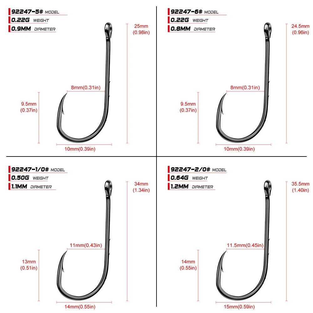 92247 Fishing Tackle Fish Hook, Barbed High Carbon Steel Ordinary Single Hook, Wholesale In Bulk 100 Pcs/pack
92247 Fishing Tackle Fish Hook, Barbed High Carbon Steel Ordinary Single Hook, Wholesale In Bulk 100 Pcs/pack