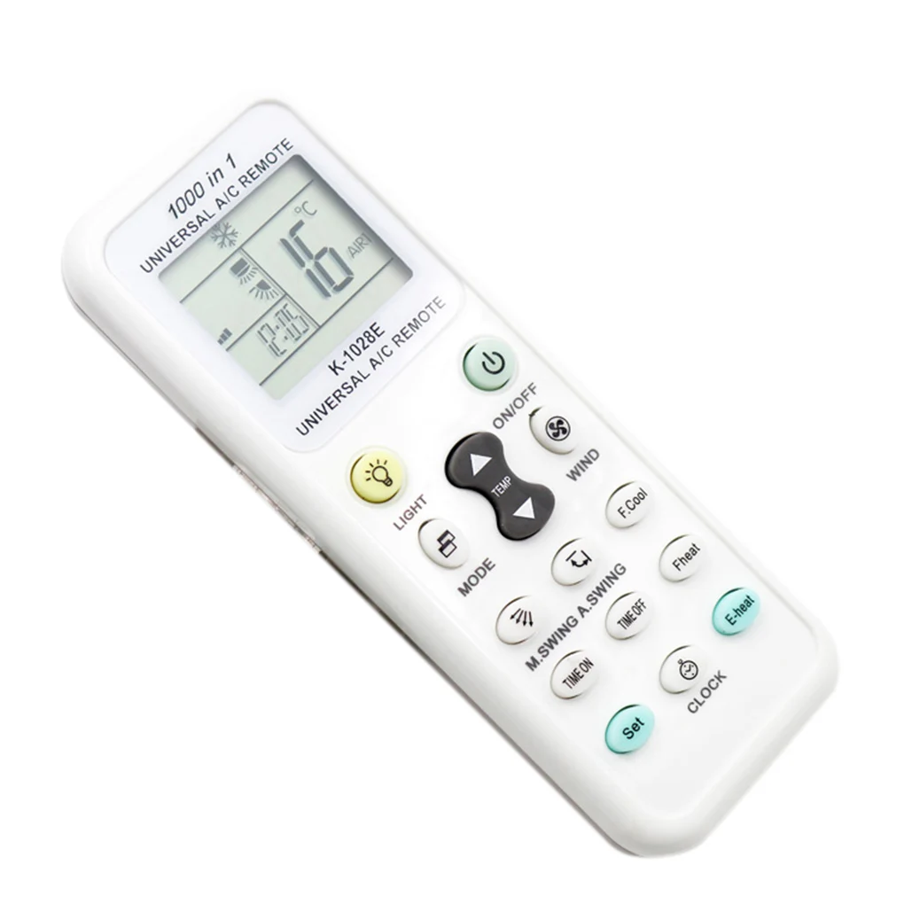 Universal K-1028E Low Power Consumption K-1028E Air Condition Remote LCD A/C Remote Control Controller
Universal K-1028E Low Power Consumption K-1028E Air Condition Remote LCD A/C Remote Control Controller