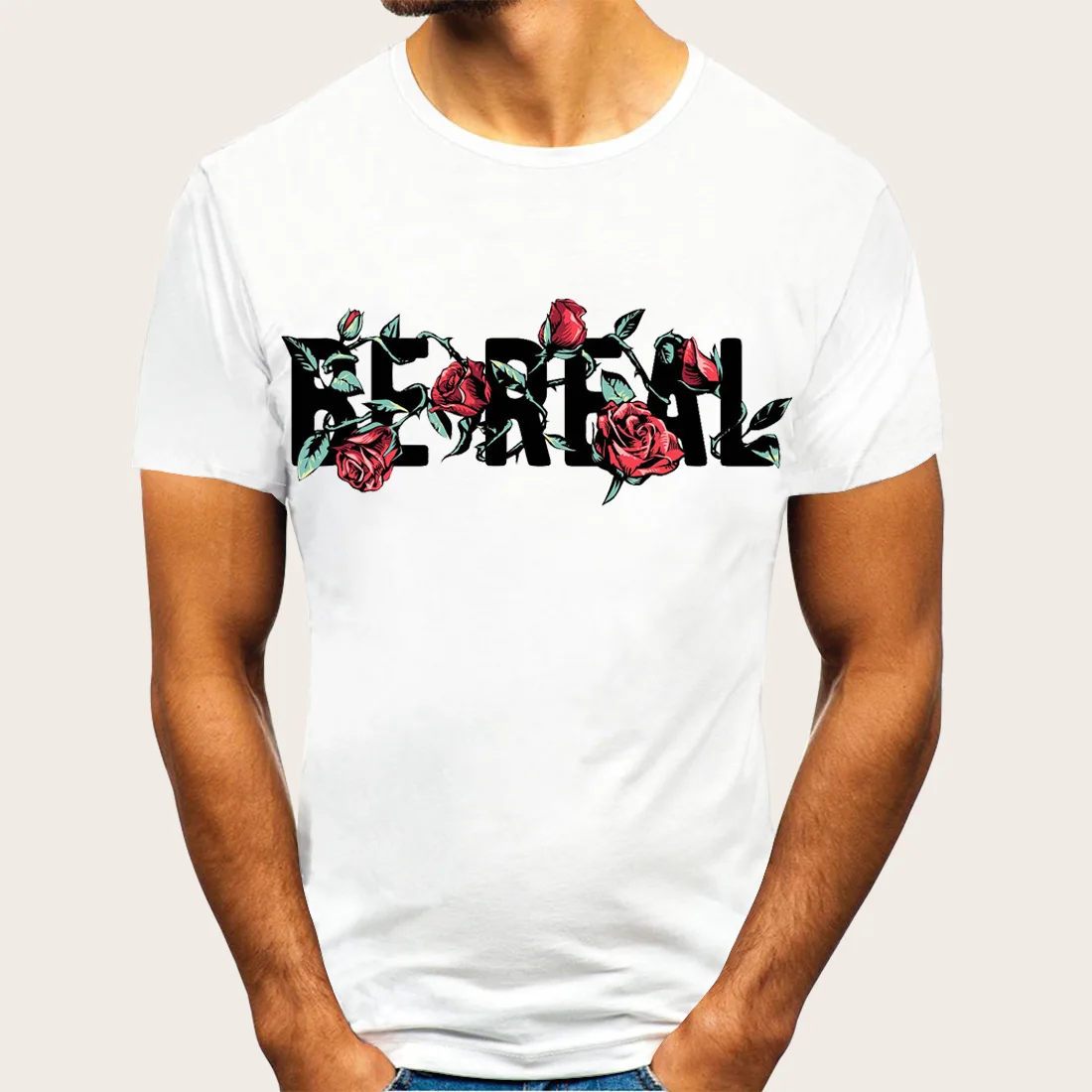 YT117 Summer Clothing Men's Round-Neck Short-Sleeved T-shirt Cross-Border Rose Print EU Size Loose Half Sleeve Men T Shirt
YT117 Summer Clothing Men's Round-Neck Short-Sleeved T-shirt Cross-Border Rose Print EU Size Loose Half Sleeve Men T Shirt