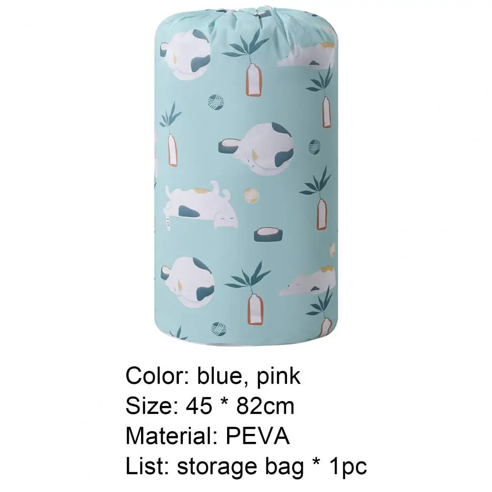 Space-saving Organizer Bag Eco-friendly Large Capacity Clothes Bag Cartoon Pattern PEVA Adorable Quilt Storage Bag for Home 
Space-saving Organizer Bag Eco-friendly Large Capacity Clothes Bag Cartoon Pattern PEVA Adorable Quilt Storage Bag for Home