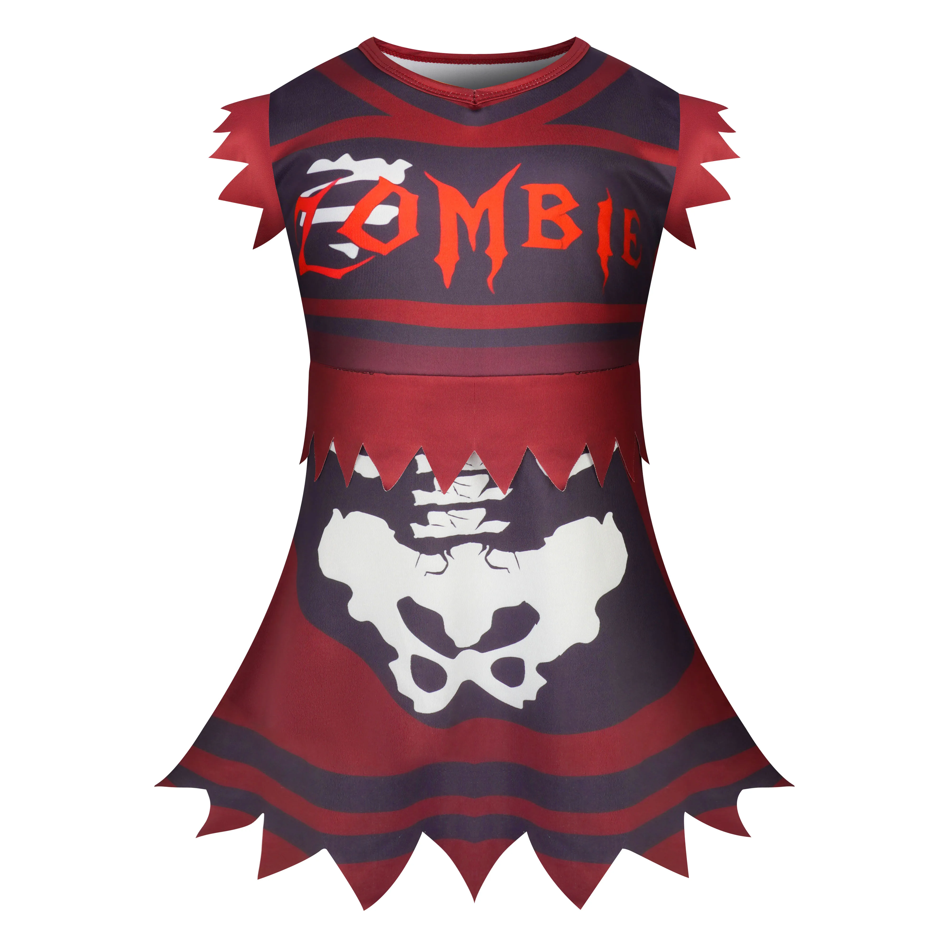 Kids Zombies Horror Cosplay Carnival Halloween Skeleton Costume for Girls Fancy Dress Cheerleader Outfits Funny Party Clothes
Kids Zombies Horror Cosplay Carnival Halloween Skeleton Costume for Girls Fancy Dress Cheerleader Outfits Funny Party Clothes