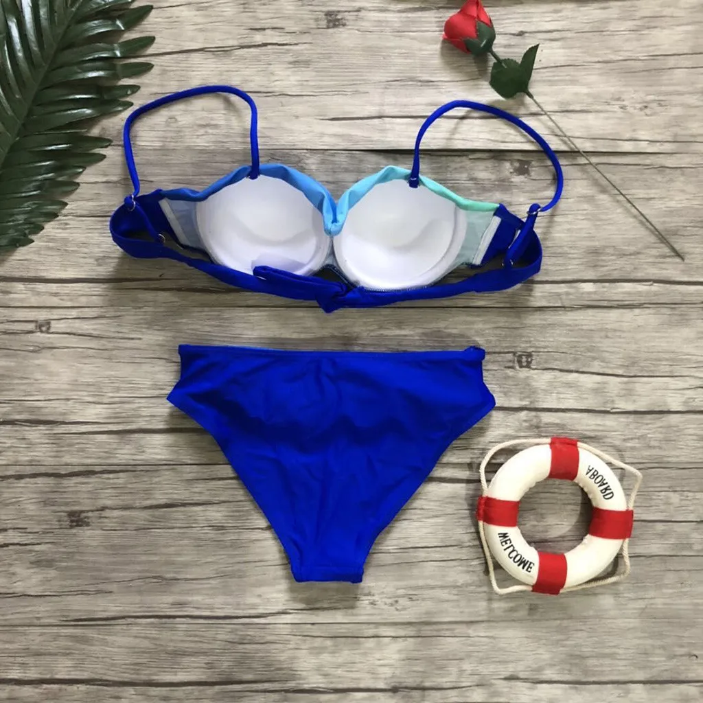 Swimwear women 2021 Print Micro bikini Women Swimwear Beachwear Gradient Print 2 Pieces Bikini Swimsuit Bathing Suit biquini
Swimwear women 2021 Print Micro bikini Women Swimwear Beachwear Gradient Print 2 Pieces Bikini Swimsuit Bathing Suit biquini