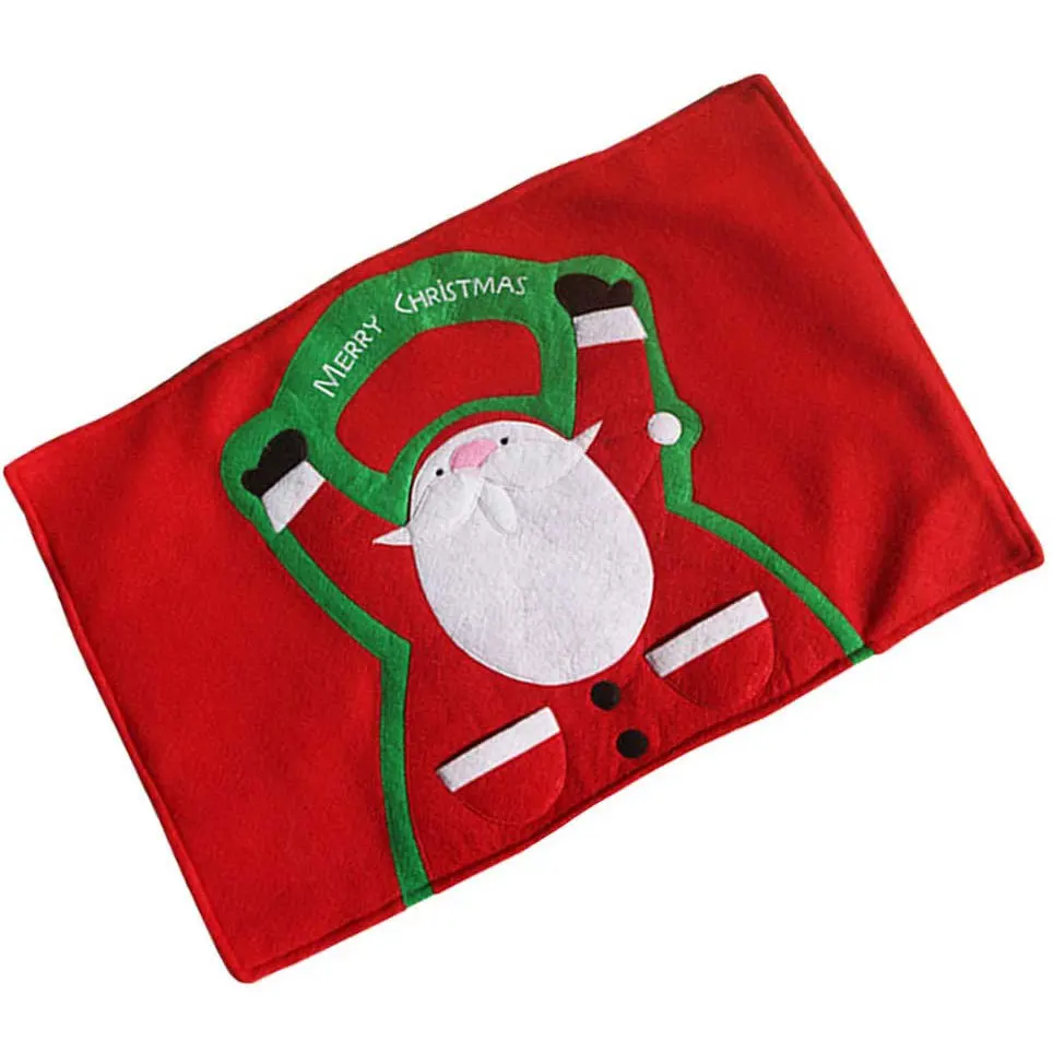 Christmas decoration dinner mat Christmas day home atmosphere decorate Santa Claus tableware mat
Christmas decoration dinner mat Christmas day home atmosphere decorate Santa Claus tableware mat