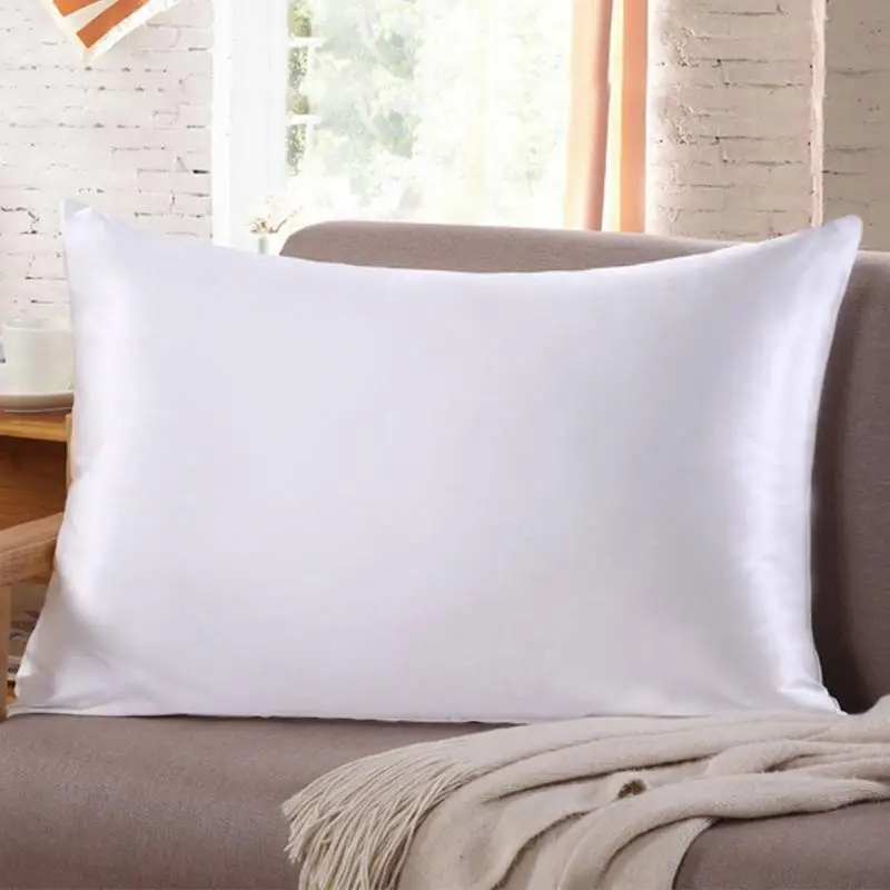 7 100% Mulberry Silk Pillowcase Top Quality Pillow Case 1 Pc Pillow Cover Silk Pillow Case 51cm x 76cm 13 Colors to Choose