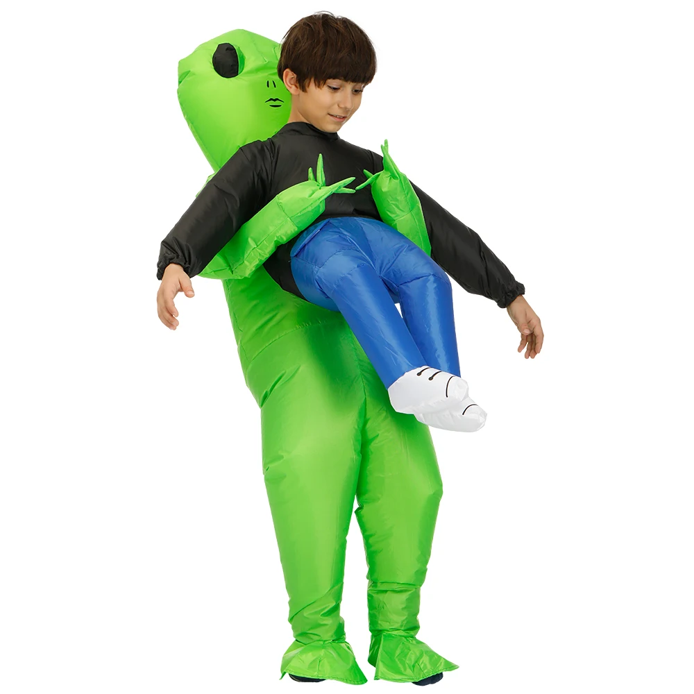 Adult Kids Cartoon Fancy Carnival Green Alien Inflatable Costume Suit Halloween Cosplay Party Costumes Dress for Boys Girls
Adult Kids Cartoon Fancy Carnival Green Alien Inflatable Costume Suit Halloween Cosplay Party Costumes Dress for Boys Girls