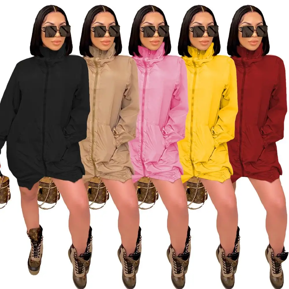 Women Autumn Turtleneck Mini Dress Long Sleeve Pencil Bandage Zipper Up Slim Dresses
Women Autumn Turtleneck Mini Dress Long Sleeve Pencil Bandage Zipper Up Slim Dresses