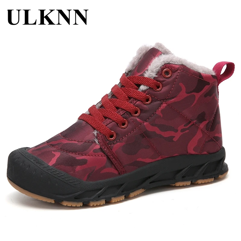 ULKNN 2020 Winter Snow Boots Cotton-Padded Shoes Children's Warm Casual Flat Shoes Fashion Non-Slip Comfortable Kid's Footwears
ULKNN 2020 Winter Snow Boots Cotton-Padded Shoes Children's Warm Casual Flat Shoes Fashion Non-Slip Comfortable Kid's Footwears
