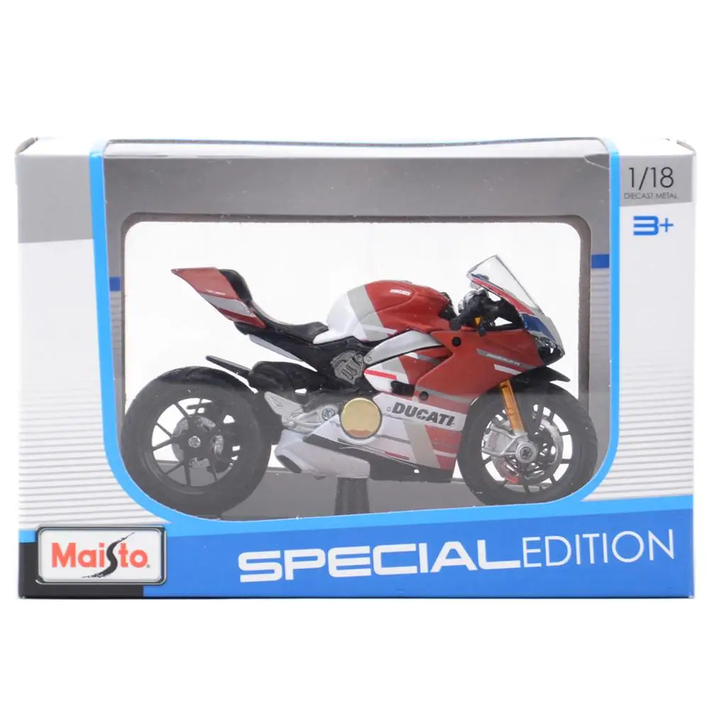 Maisto 1:18 Ducati Panigale V4 S Corse Static Die Cast Vehicles Collectible Hobbies Motorcycle Model Toys
Maisto 1:18 Ducati Panigale V4 S Corse Static Die Cast Vehicles Collectible Hobbies Motorcycle Model Toys