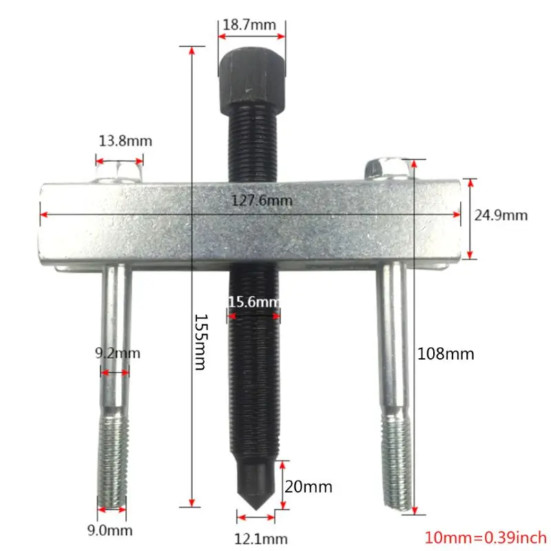 1-4/5" to 4-4/5" Gear and Pulley Puller Crankshaft Bearing Puller Auto maintenance tools
1-4/5" to 4-4/5" Gear and Pulley Puller Crankshaft Bearing Puller Auto maintenance tools
