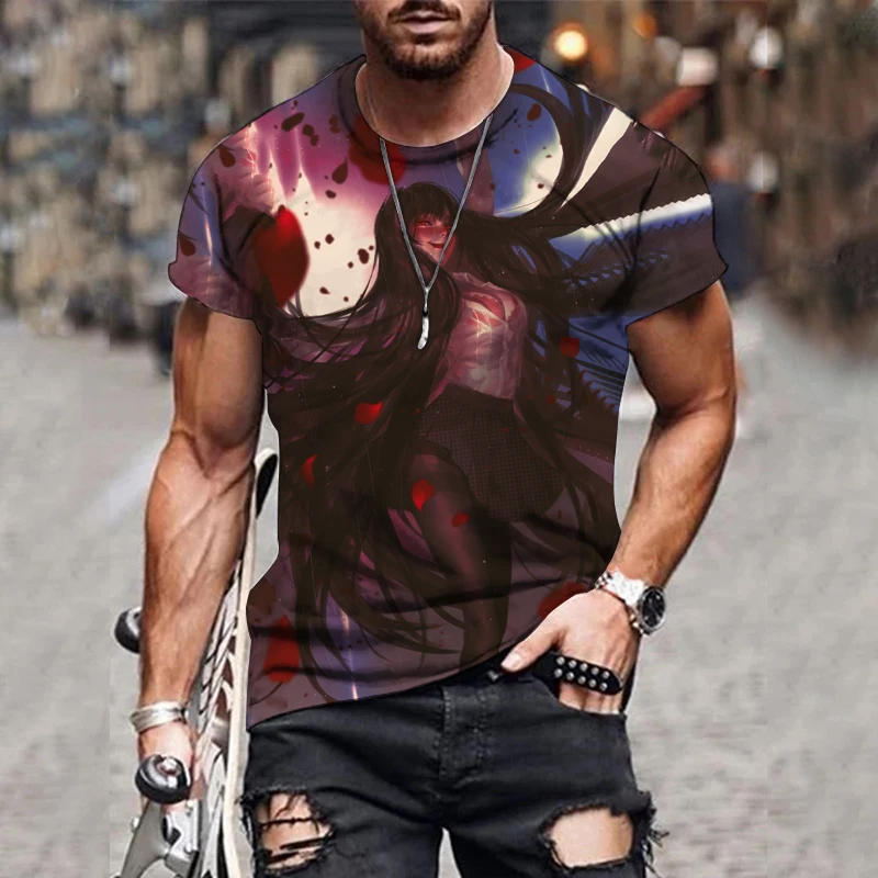 Japan Anime Kakegurui Printed men's T-shirt Fashion Street Trend Men's Short Sleeve Round Neck Tops Size XXS-6XL
Japan Anime Kakegurui Printed men's T-shirt Fashion Street Trend Men's Short Sleeve Round Neck Tops Size XXS-6XL