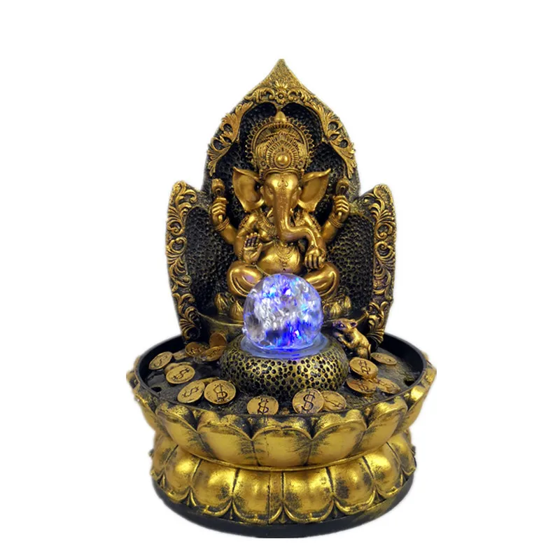 Счастливый искусственный слон индуийский бог успеха смола индийский идол