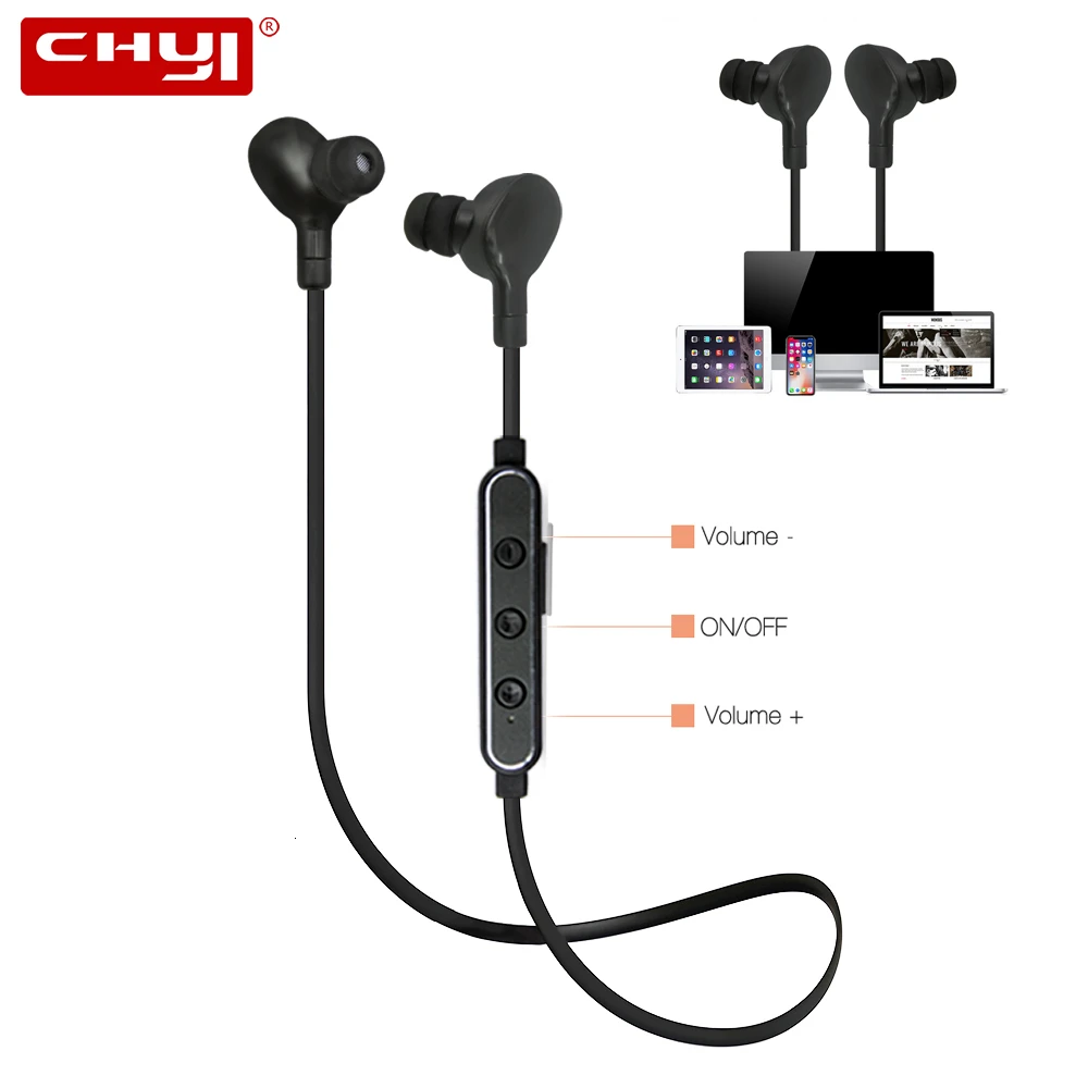 Спортивные стереонаушники CHYI, беспроводные наушники с микрофоном, водонепроницаемая гарнитура IPX4 для мобильный телефон, Bluetooth 5,0
Спортивные стереонаушники CHYI, беспроводные наушники с микрофоном, водонепроницаемая гарнитура IPX4 для мобильный телефон, Bluetooth 5,0