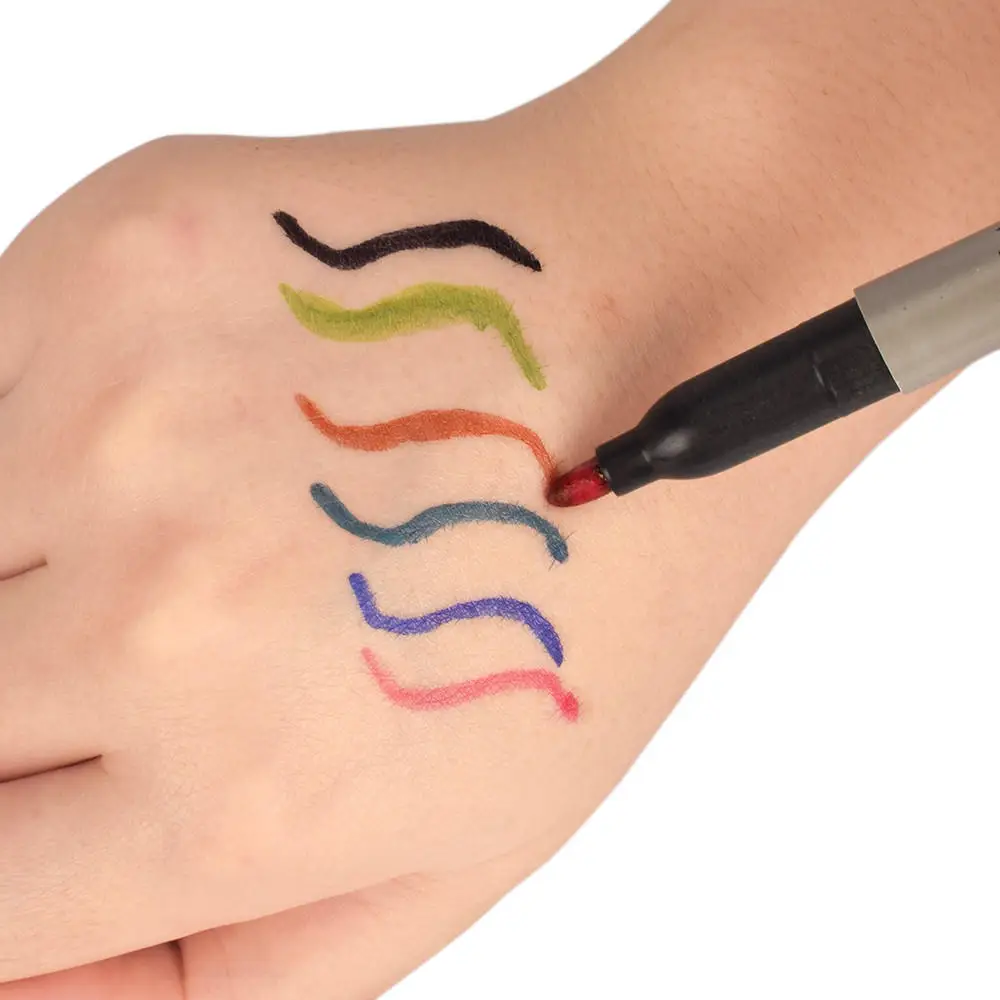 12 pcs Colorful Waterproof Tattoo Skin Permanent Marker Pens Eyebrow Tattoo Transfer Plastic Marker Pen for Tattoo Accessorie
12 pcs Colorful Waterproof Tattoo Skin Permanent Marker Pens Eyebrow Tattoo Transfer Plastic Marker Pen for Tattoo Accessorie