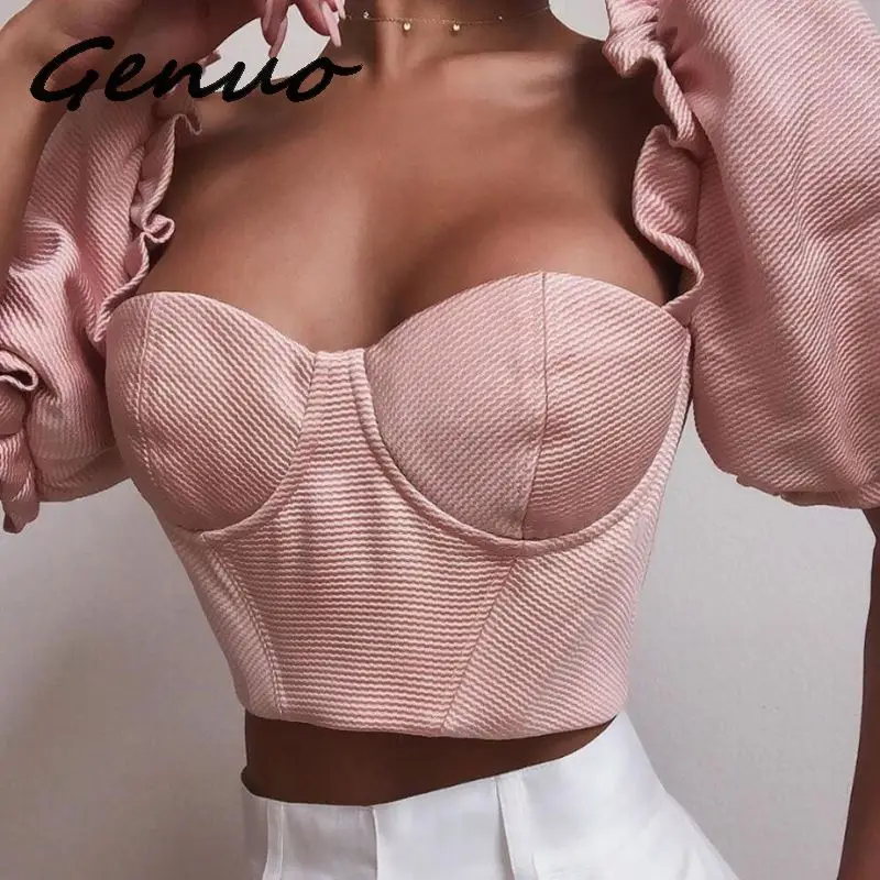 Genuo New Vintage Sexy Off Shoulder Tops and Blouses Women 2019 Summer Puff Sleeve Shirts Ruffle Blouse Top Streetwear
Genuo New Vintage Sexy Off Shoulder Tops and Blouses Women 2019 Summer Puff Sleeve Shirts Ruffle Blouse Top Streetwear