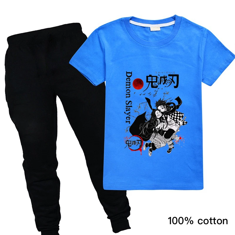 Kawaii Harajuku Tshirts+Pants 2PCS Kids Toddler Boy Clothes Sets Anime Cartoon Demon Slayer Children Clothing Ropa Bebe
Kawaii Harajuku Tshirts+Pants 2PCS Kids Toddler Boy Clothes Sets Anime Cartoon Demon Slayer Children Clothing Ropa Bebe