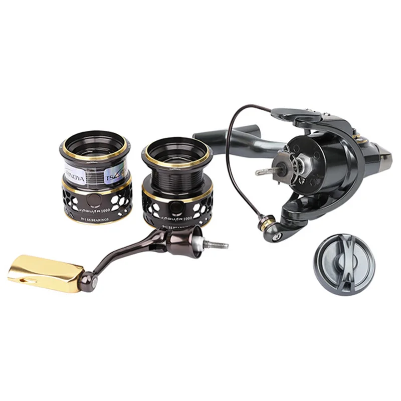 TSURINOYA Jaguar 1000 2000 3000 Double Spool 9+1 Stainless Steel Bearing Spinning Reel Saltwater
TSURINOYA Jaguar 1000 2000 3000 Double Spool 9+1 Stainless Steel Bearing Spinning Reel Saltwater