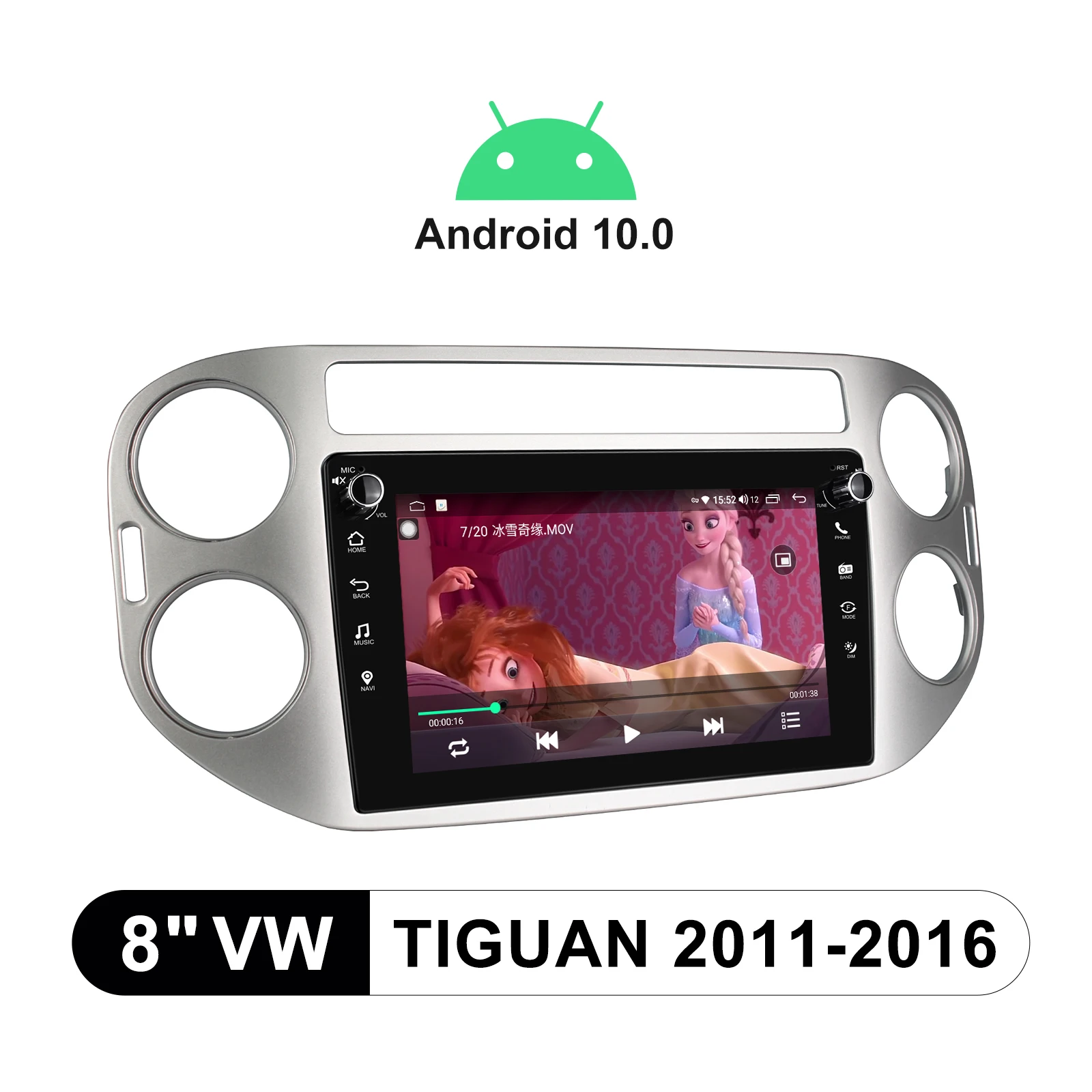 Central Multimedia Android Radio Stereo Car Intelligent System 4G For VW Volkswagen Tiguan 2011-2016 With 8" IPS Screen 1280X720
Central Multimedia Android Radio Stereo Car Intelligent System 4G For VW Volkswagen Tiguan 2011-2016 With 8" IPS Screen 1280X720