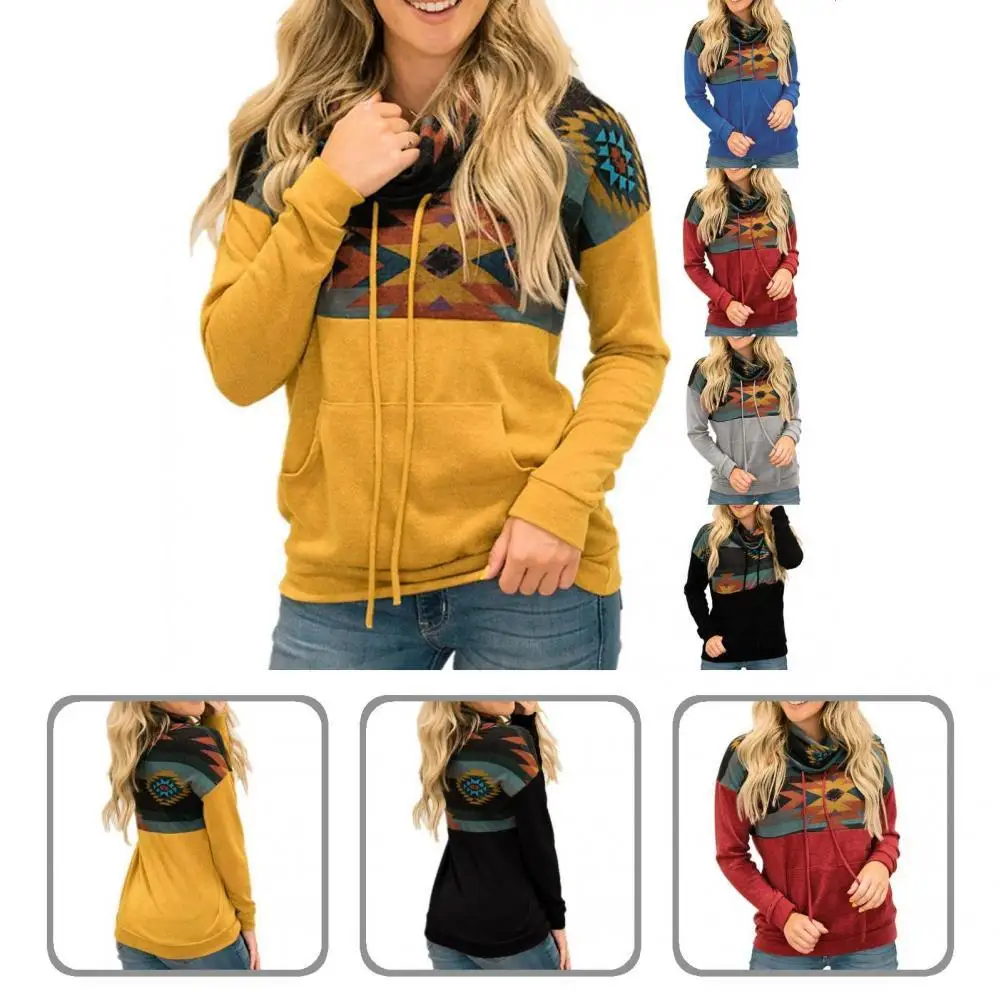 Shrink Resistant Chic Ethnic Printed Patchwork Casual Hoodie Breathable Pullover Hoodie Turtleneck Outerwear
Shrink Resistant Chic Ethnic Printed Patchwork Casual Hoodie Breathable Pullover Hoodie Turtleneck Outerwear