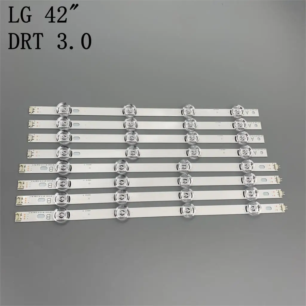 100% New-0riginal 8 шт./компл. светодиодный подсветка полосы для LG LC420DUE 42LB3910 INNOTEK DRT 3 0 42