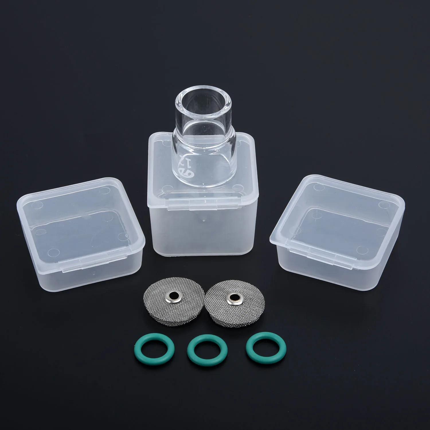 Heat-Resistant Welding Tool Kit For WP-9 WP-17 18 26 Gas Lens 6Pcs Cup TIG Welding Gas lens Pyrex Sale 2018 New
Heat-Resistant Welding Tool Kit For WP-9 WP-17 18 26 Gas Lens 6Pcs Cup TIG Welding Gas lens Pyrex Sale 2018 New