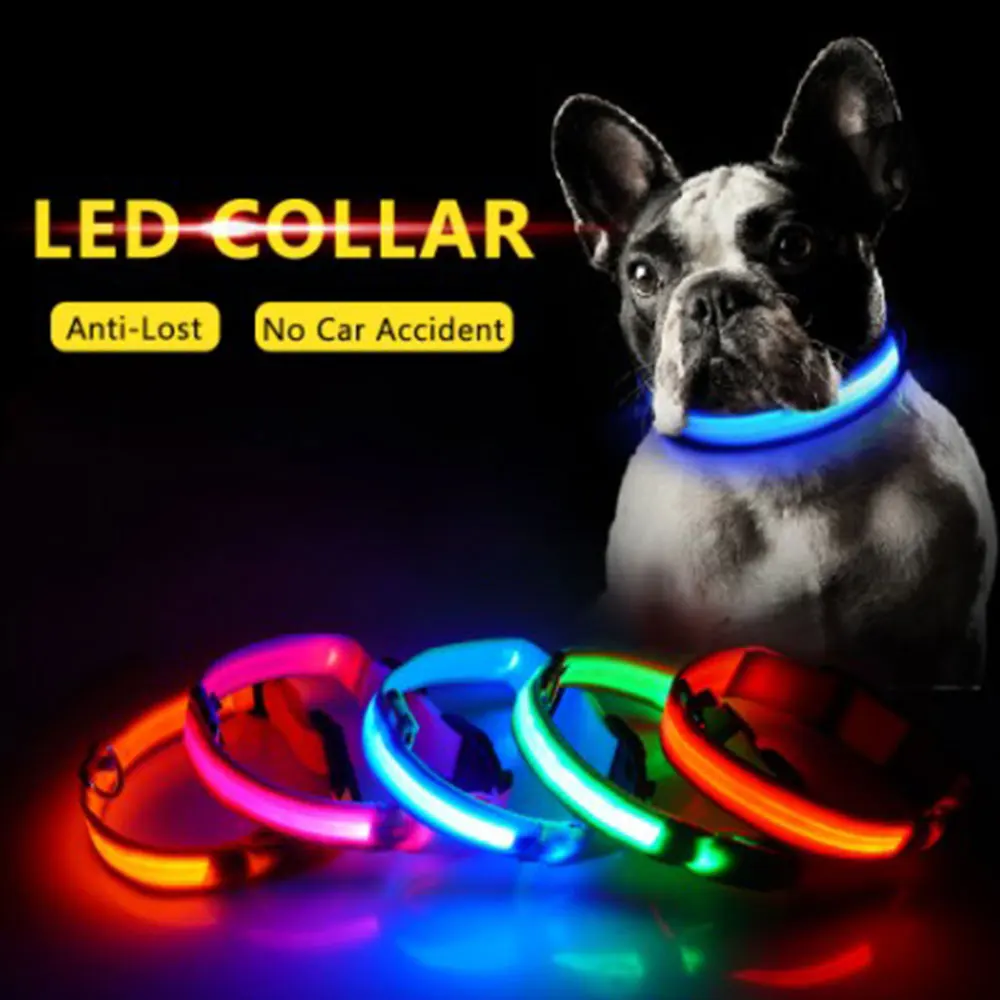 Rechargeable Flashing Night Dog Collars USB luminous Adjustable Pet Collar Led Light Charging Cat Glowing Teddy Flash Collar
Rechargeable Flashing Night Dog Collars USB luminous Adjustable Pet Collar Led Light Charging Cat Glowing Teddy Flash Collar