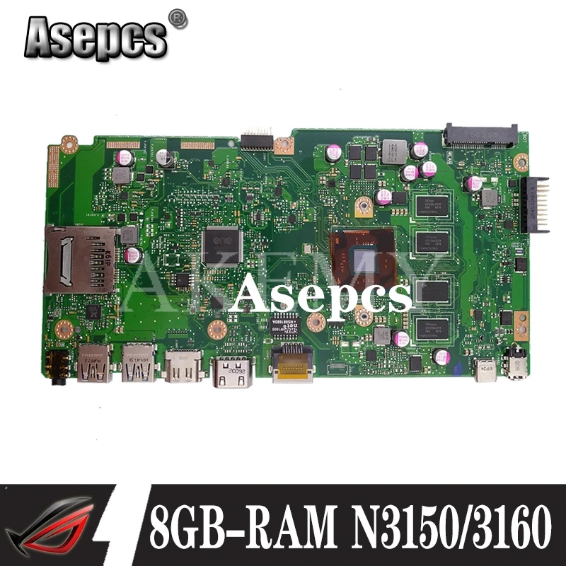 NEW!X540SA laptop mainboard REV 2.0 For Asus X540 X540S X540SA X540SAA laptop motherboard Test ok 8GB-RAM N3150/3160 CPU
NEW!X540SA laptop mainboard REV 2.0 For Asus X540 X540S X540SA X540SAA laptop motherboard Test ok 8GB-RAM N3150/3160 CPU