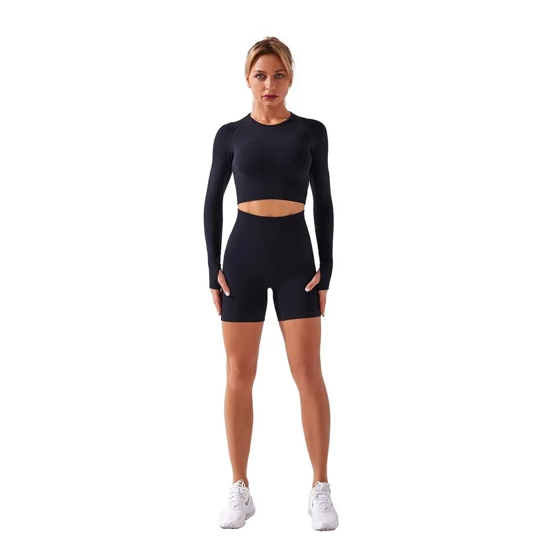 Shark Yoga Set For Women Gym Sport Workout Running Training Fitness Two-piece Set Solid Color Seamless Knitting Tracksuit Sexy
Shark Yoga Set For Women Gym Sport Workout Running Training Fitness Two-piece Set Solid Color Seamless Knitting Tracksuit Sexy