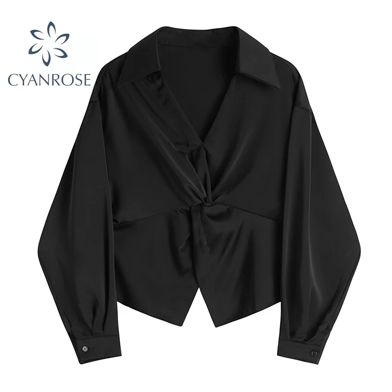 Women Shirts Long Sleeve Solid Black White Chiffon Office Blouse Elegant Temperament Womens Blouses Tops 2021 Autumn Winter New
Women Shirts Long Sleeve Solid Black White Chiffon Office Blouse Elegant Temperament Womens Blouses Tops 2021 Autumn Winter New