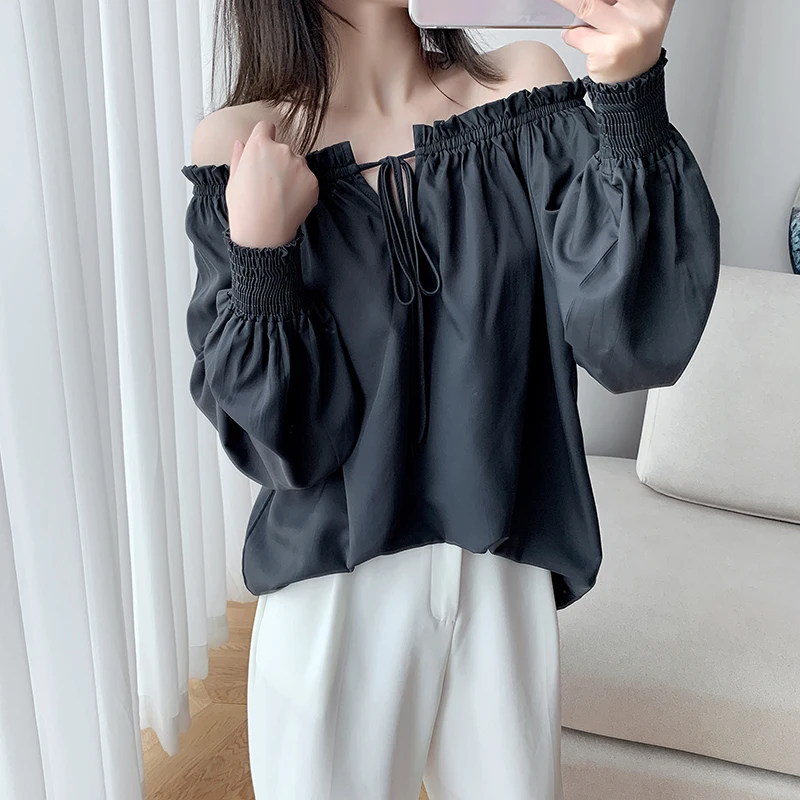Plus Size Casual Lantern Sleeve Chiffon Pullover Women's Blouse 2020 Autumn Shirt Women's Tops Solid Loose Female Clothing 11443
Plus Size Casual Lantern Sleeve Chiffon Pullover Women's Blouse 2020 Autumn Shirt Women's Tops Solid Loose Female Clothing 11443
