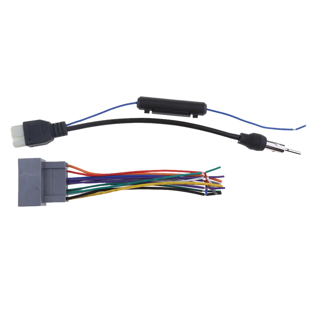 Durable Car Stereo Wiring Harness Audio Arial Adapter Cables For Honda Accord Acura City Free Shipping
Durable Car Stereo Wiring Harness Audio Arial Adapter Cables For Honda Accord Acura City Free Shipping