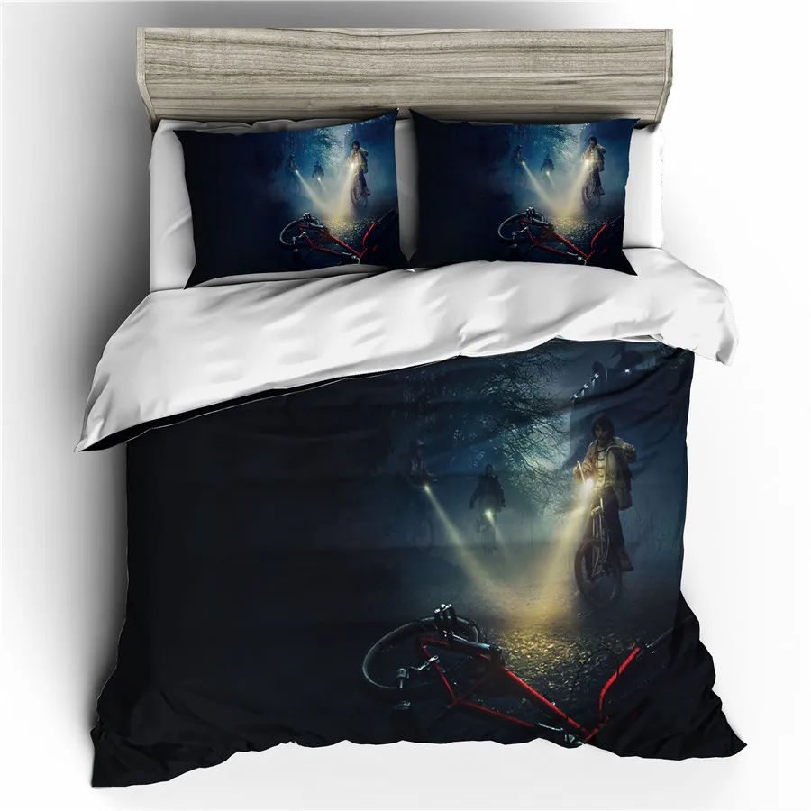 A Bedding Set 3D Printed Duvet Cover Bed Set Stranger Things Home Textiles for Adults Bedclothes with Pillowcase #SNT14
A Bedding Set 3D Printed Duvet Cover Bed Set Stranger Things Home Textiles for Adults Bedclothes with Pillowcase #SNT14