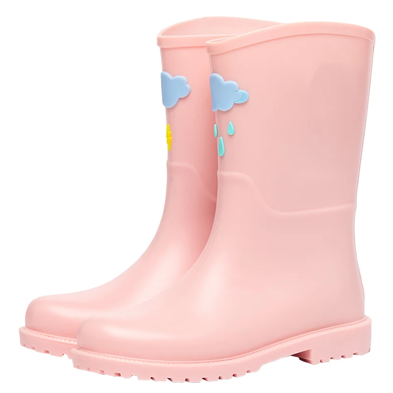 DRIPDROP Cute Rain Boots for Women Waterproof Ladies Mid-Calf Boots Water Shoes with Appliques
DRIPDROP Cute Rain Boots for Women Waterproof Ladies Mid-Calf Boots Water Shoes with Appliques