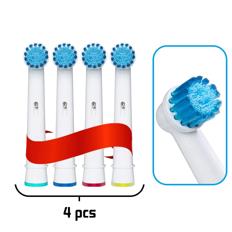 Oral B Electric Toothbrush Heads For Rotary Electric Toothbrush 4pc/Pack Replaceable Teeth Brush Heads
Oral B Electric Toothbrush Heads For Rotary Electric Toothbrush 4pc/Pack Replaceable Teeth Brush Heads