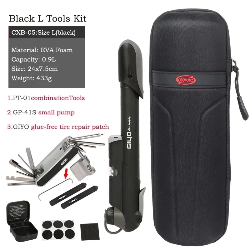 CXWXC MTB EVA Capsule Bag Road Bike Repair Tool Storage Bag Cycling Essential Gear Capsule Pannier Bicycle Bottle Can Store Box
CXWXC MTB EVA Capsule Bag Road Bike Repair Tool Storage Bag Cycling Essential Gear Capsule Pannier Bicycle Bottle Can Store Box