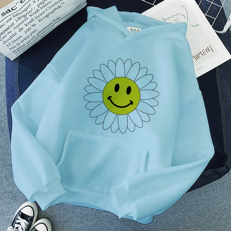 Women Autumn Casual Oversized Sweaters Harajuku O Neck Cute Sun flower Print Knitted Plus Size Streetwear Casual Loose Clothing
Women Autumn Casual Oversized Sweaters Harajuku O Neck Cute Sun flower Print Knitted Plus Size Streetwear Casual Loose Clothing