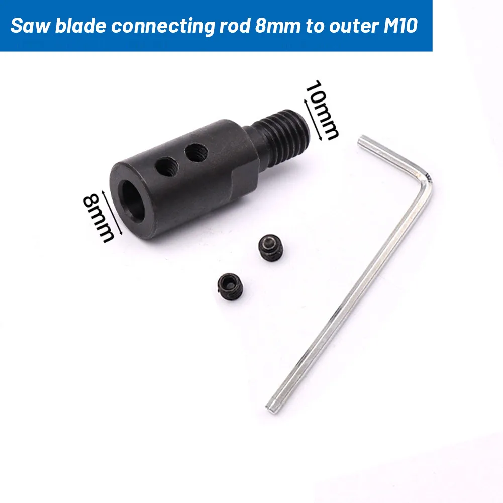 1 Set M10 Bushing Saw Blade Connecting Shaft For Saw Blade Connection Joints Clamping Shaft Connecting Rod Angle Grinder Parts
1 Set M10 Bushing Saw Blade Connecting Shaft For Saw Blade Connection Joints Clamping Shaft Connecting Rod Angle Grinder Parts