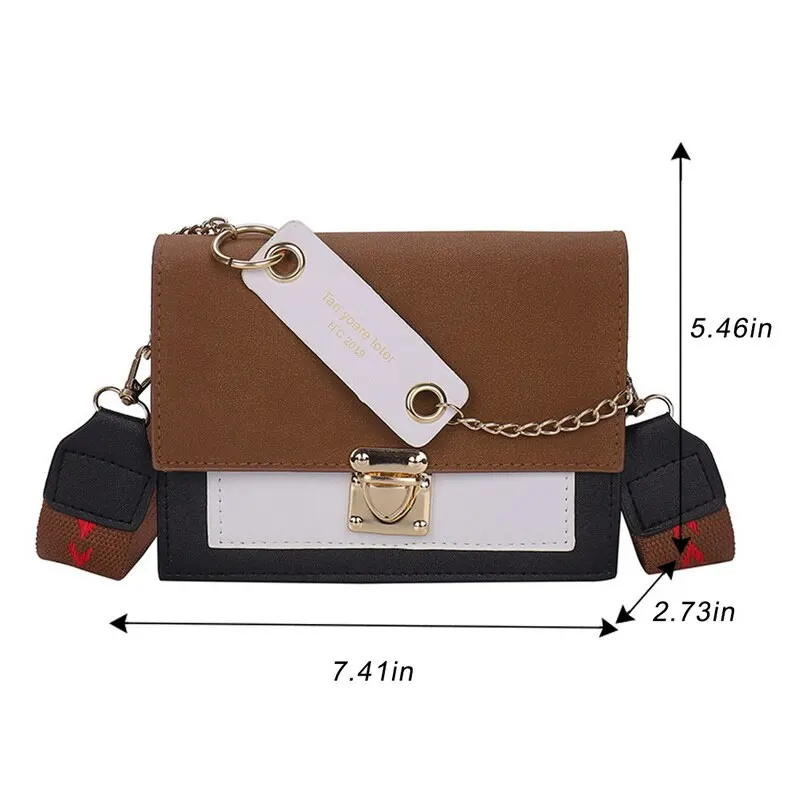 Contrast Color Leather Crossbody Bags For Women 2020 Travel Handbag Fashion Simple Shoulder Simple Bag Ladies Cross Body Bag
Contrast Color Leather Crossbody Bags For Women 2020 Travel Handbag Fashion Simple Shoulder Simple Bag Ladies Cross Body Bag
