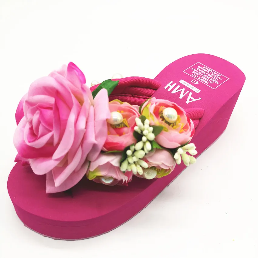 HAHAFLOWER new Summer Platform Sandals Platform Wedges Slippers Rose flower Ladies beach party Slippers Size 35-44
HAHAFLOWER new Summer Platform Sandals Platform Wedges Slippers Rose flower Ladies beach party Slippers Size 35-44