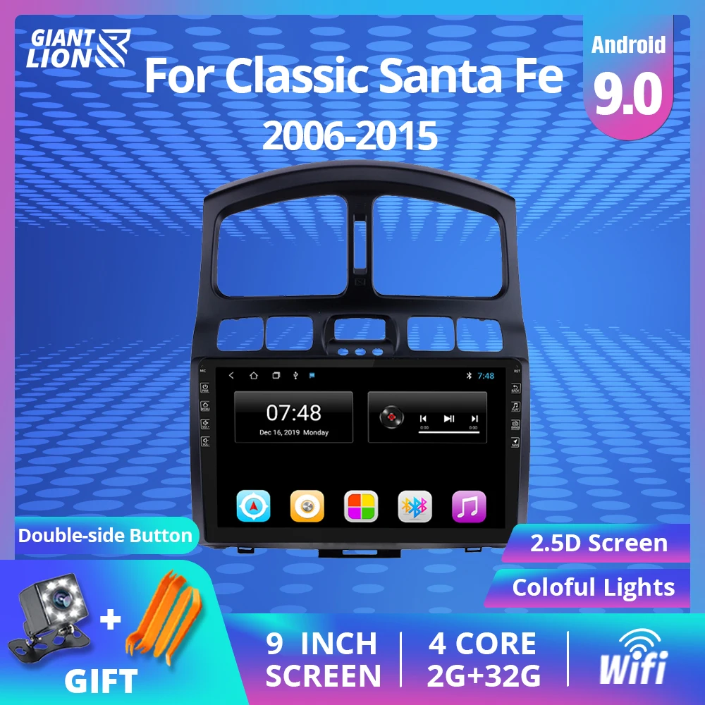 Автомобильный мультимедийный плеер 2Din Android для Hyundai Classic Santa Fe 2006 2009-2015 GPS-навигация автомобильное аудио стерео радио No 2DIN DVD
Автомобильный мультимедийный плеер 2Din Android для Hyundai Classic Santa Fe 2006 2009-2015 GPS-навигация автомобильное аудио стерео радио No 2DIN DVD