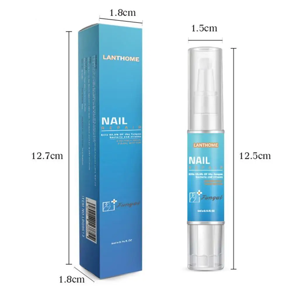 4ML Nail Repair Treatment Liquid Fungus Remover Protective Brightening Care Brush Hand Nail Pen Nail Nourishing Foot W0T1
4ML Nail Repair Treatment Liquid Fungus Remover Protective Brightening Care Brush Hand Nail Pen Nail Nourishing Foot W0T1