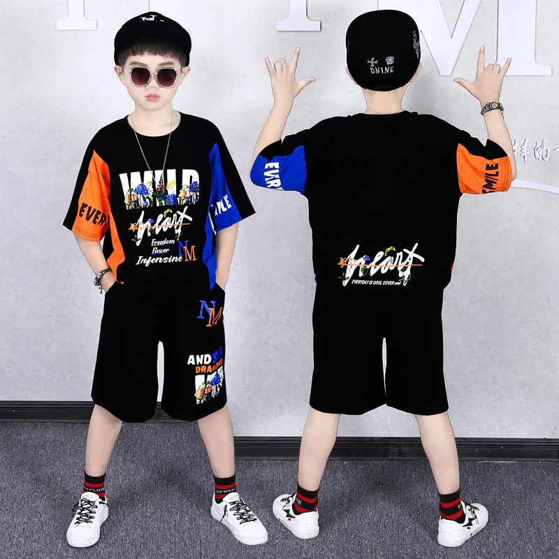 Baby Clothing Sets Summer Boys Hip Hip Short Sleeve Tops + Shorts Kids Boys Harem Pants Suit Children Clothes Set for Boys
Baby Clothing Sets Summer Boys Hip Hip Short Sleeve Tops + Shorts Kids Boys Harem Pants Suit Children Clothes Set for Boys