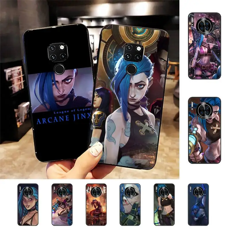 League of Legends Cartoon Arcane Jinx Phone Case For Huawei Nova 3I 3E mate 20lite 20Pro 10lite Luxury funda case
League of Legends Cartoon Arcane Jinx Phone Case For Huawei Nova 3I 3E mate 20lite 20Pro 10lite Luxury funda case