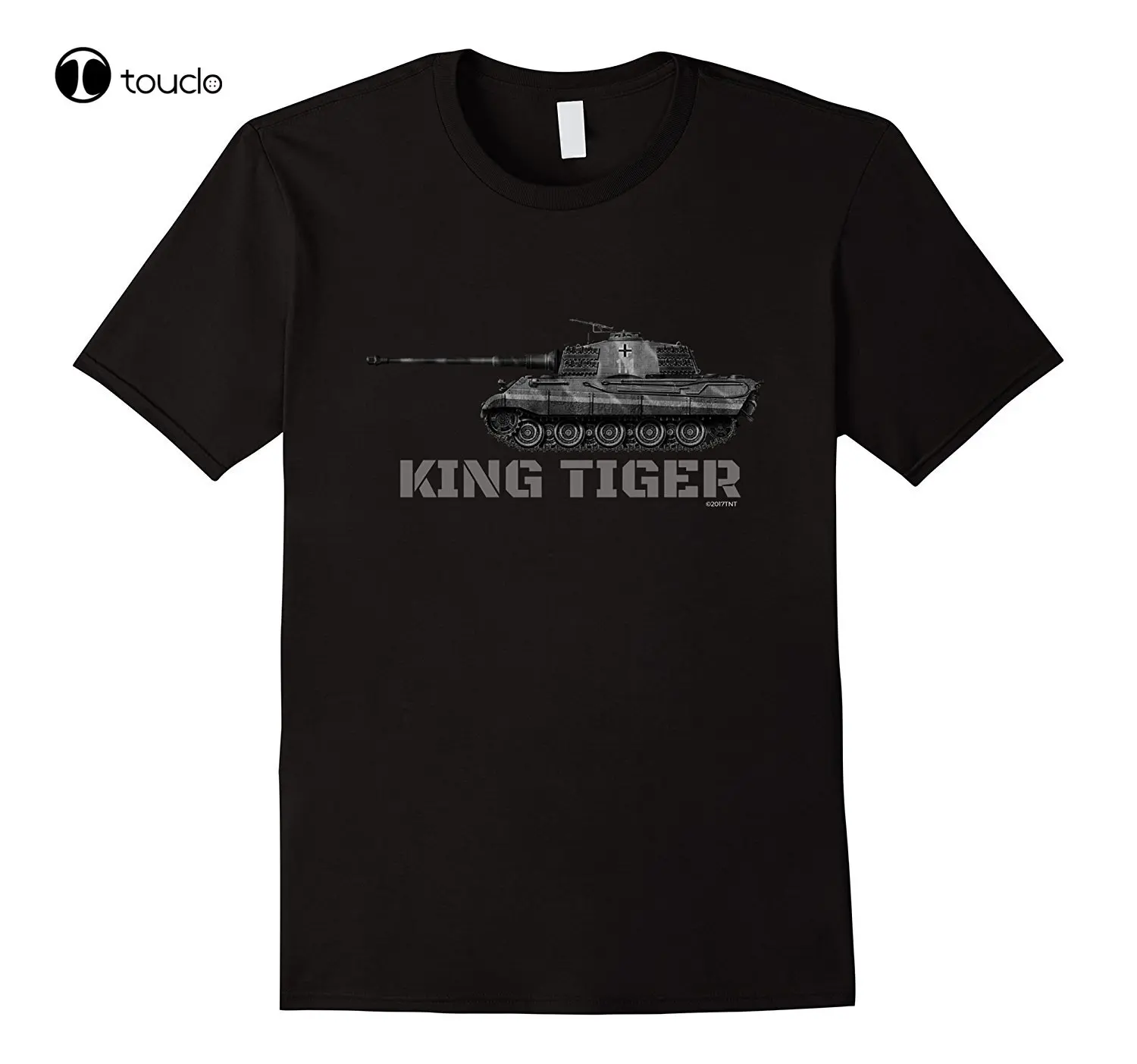 

Hot Sale 100% Cotton Panzer King Tiger Ww2 German Tank Tshirt Summer Style Tee Shirt Custom aldult Teen unisex fashion funny new