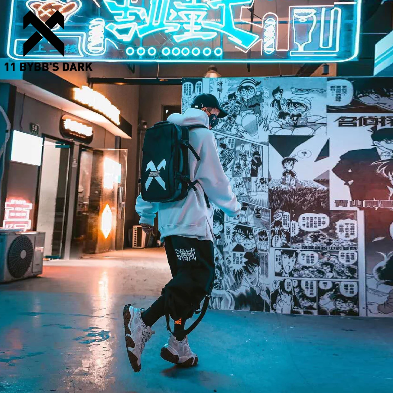 11 BYBB'S DARK Hip Hop Unique Waterproof Backpack Men Multi-function Portable School Computer Shoulder Bags with Raincoat Unisex
11 BYBB'S DARK Hip Hop Unique Waterproof Backpack Men Multi-function Portable School Computer Shoulder Bags with Raincoat Unisex