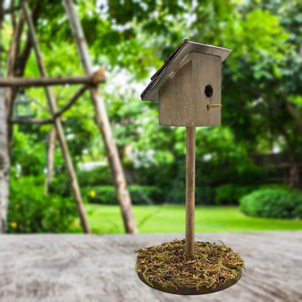 Handmade DIY Wooden Bird Nest Birdhouse 1/12 Scale Dollhouse Garden Outside Landscape Life Scene Decor Gift
Handmade DIY Wooden Bird Nest Birdhouse 1/12 Scale Dollhouse Garden Outside Landscape Life Scene Decor Gift