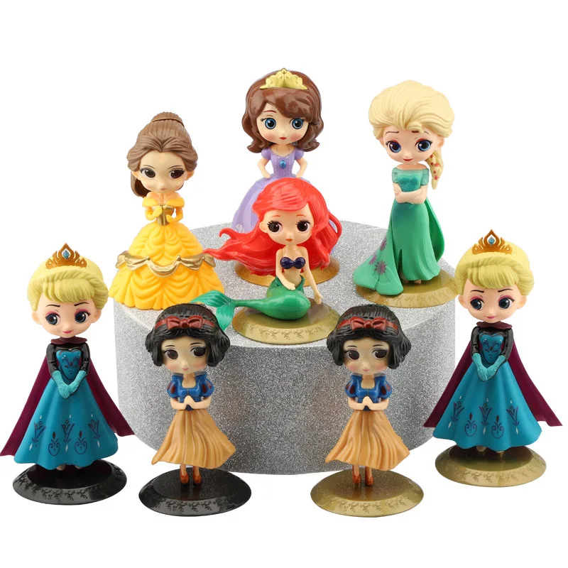 Disney Frozen Princess Anna Elsa Action Figures PVC Model Dolls Collection Birthday Gift Kids Toys Christmas Gifts
Disney Frozen Princess Anna Elsa Action Figures PVC Model Dolls Collection Birthday Gift Kids Toys Christmas Gifts