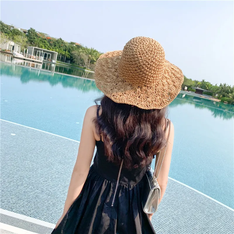 2020 Women's Straw Hats Panama Caps Beach Hat Summer UV Protection Bowknot Caps Panama floppy Beach Hats Ladies bow hat
2020 Women's Straw Hats Panama Caps Beach Hat Summer UV Protection Bowknot Caps Panama floppy Beach Hats Ladies bow hat
