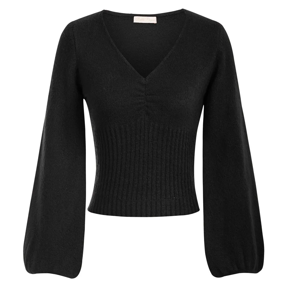 BP Women Vintage Lantern Sleeve Sweater Long Sleeve V-Neck Pullover Knitwear Lantern Long Sleeve V-Neck Pullover Sweater
BP Women Vintage Lantern Sleeve Sweater Long Sleeve V-Neck Pullover Knitwear Lantern Long Sleeve V-Neck Pullover Sweater