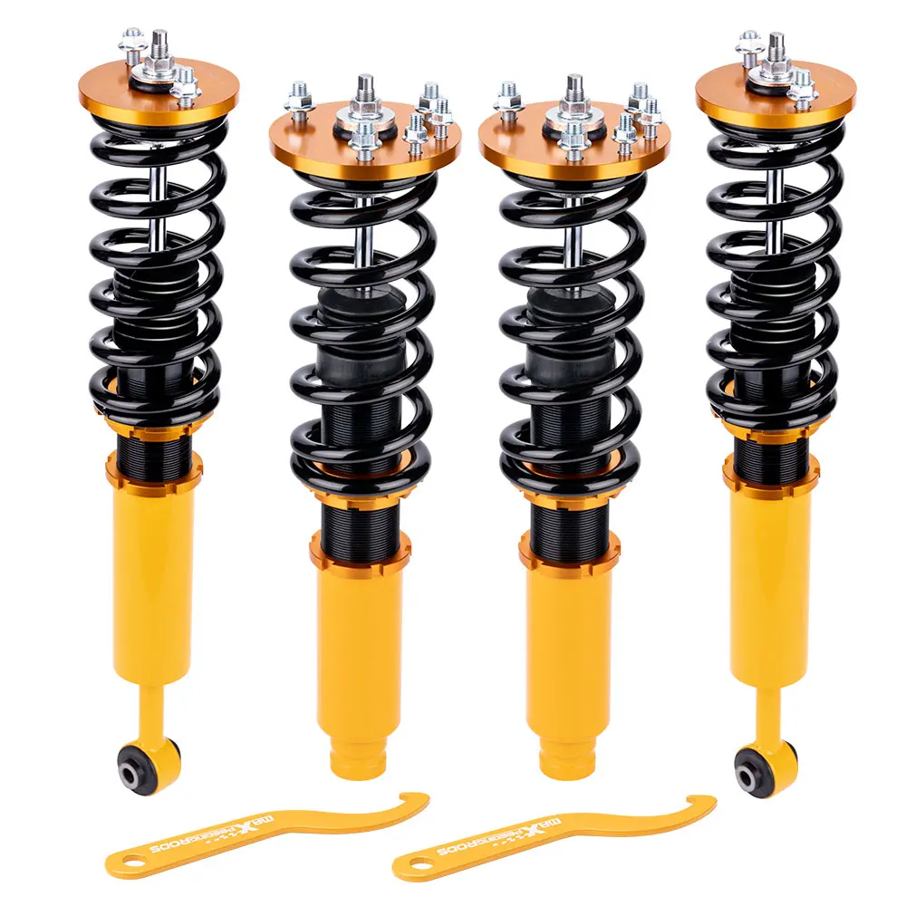 MAXPEEDINGRODS Free shipping Coilover For Honda Accord 98-02 99-03 Acura TL 01-03 CL Adj Height Front + Rear
MAXPEEDINGRODS Free shipping Coilover For Honda Accord 98-02 99-03 Acura TL 01-03 CL Adj Height Front + Rear